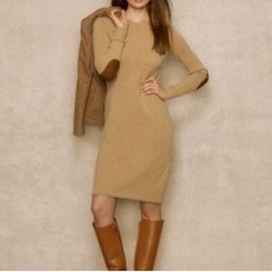 Polo Sweater Dress w/ elbow patches size XS